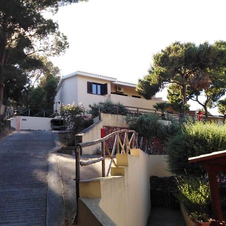 Villa Panoramica Immersa Nel Verde Porto Pino Kültér fotó