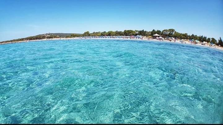 Villa Panoramica Immersa Nel Verde Porto Pino Kültér fotó